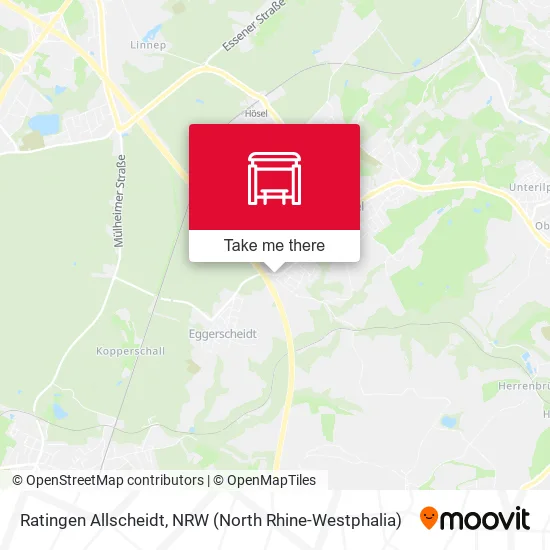 Карта Ratingen Allscheidt