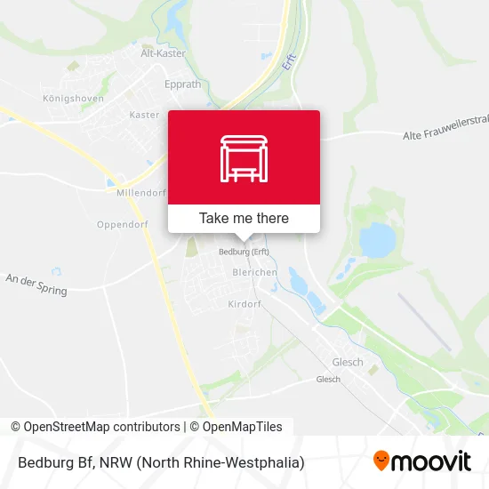 Карта Bedburg Bf