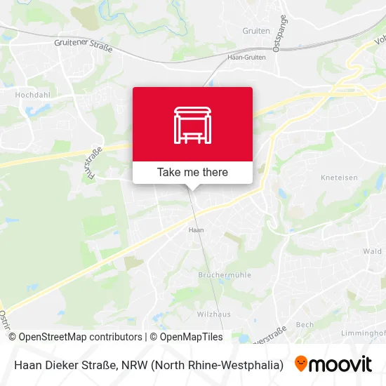 Haan Dieker Straße map