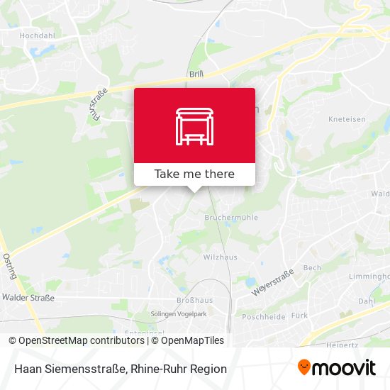 Haan Siemensstraße map