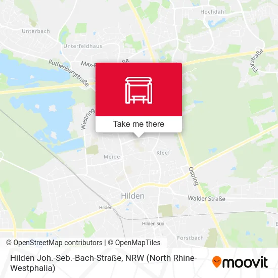 Hilden Joh.-Seb.-Bach-Straße map