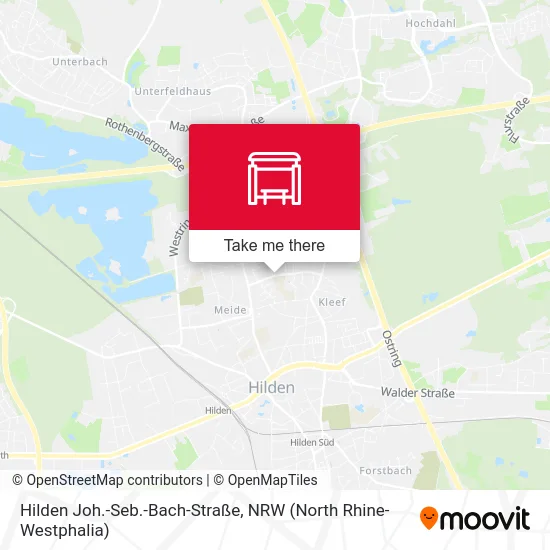 Hilden Joh.-Seb.-Bach-Straße map