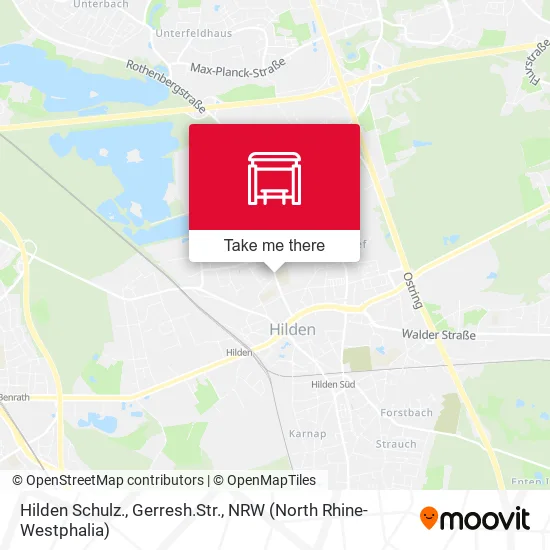 Карта Hilden Schulz., Gerresh.Str.