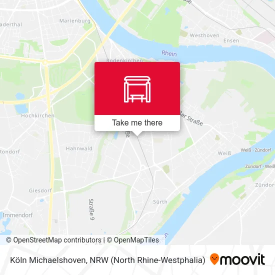 Карта Köln Michaelshoven