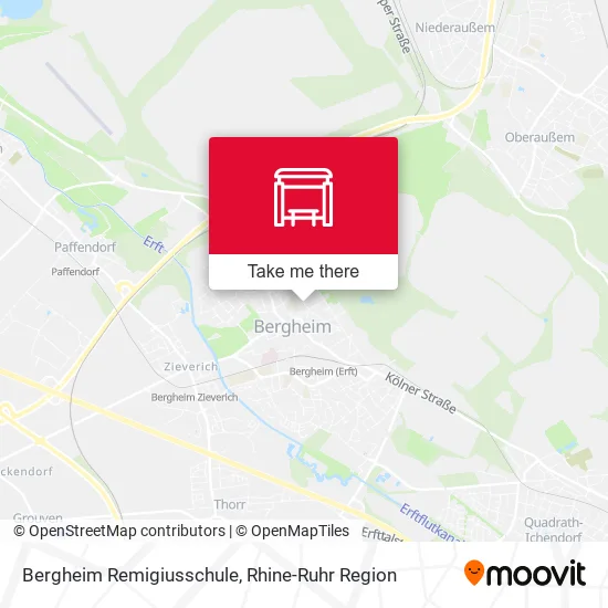 Карта Bergheim Remigiusschule