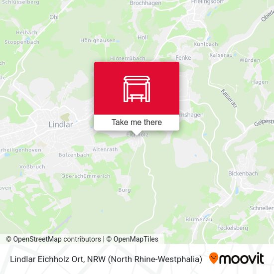 Карта Lindlar Eichholz Ort