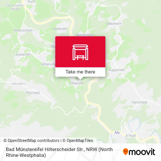 Карта Bad Münstereifel Hilterscheider Str.