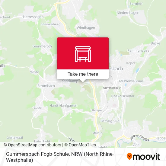 Gummersbach Fcgb-Schule map