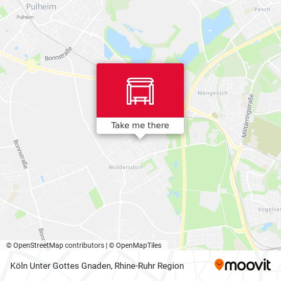 Köln Unter Gottes Gnaden map