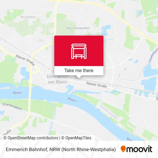 Карта Emmerich Bahnhof