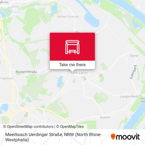 Meerbusch Uerdinger Straße map