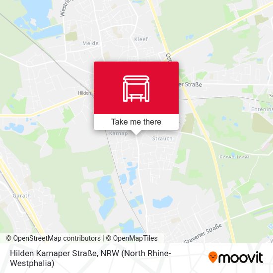 Hilden Karnaper Straße map