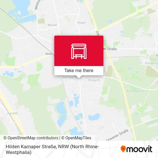 Hilden Karnaper Straße map