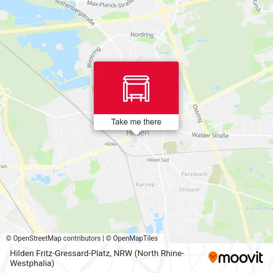 Карта Hilden Fritz-Gressard-Platz