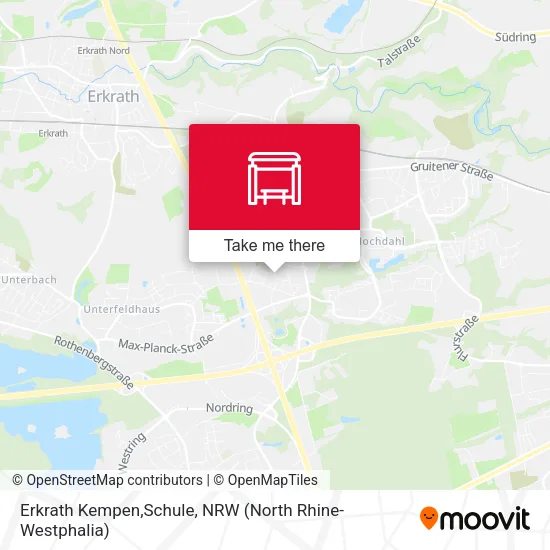 Карта Erkrath Kempen,Schule