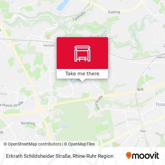 Erkrath Schildsheider Straße map
