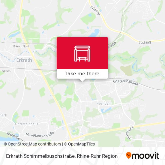 Erkrath Schimmelbuschstraße map