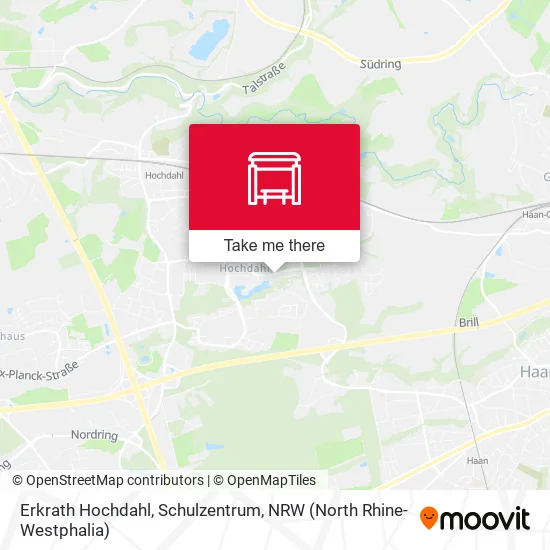 Карта Erkrath Hochdahl, Schulzentrum