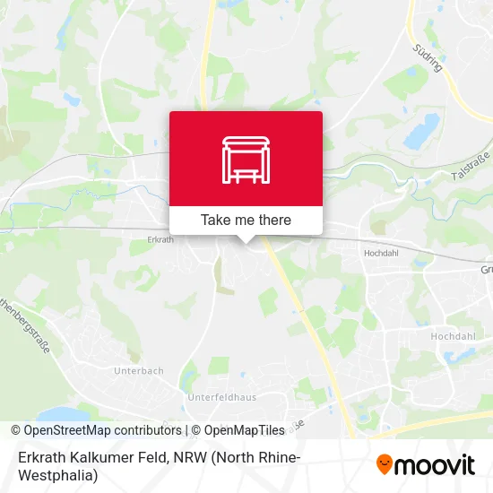 Карта Erkrath Kalkumer Feld