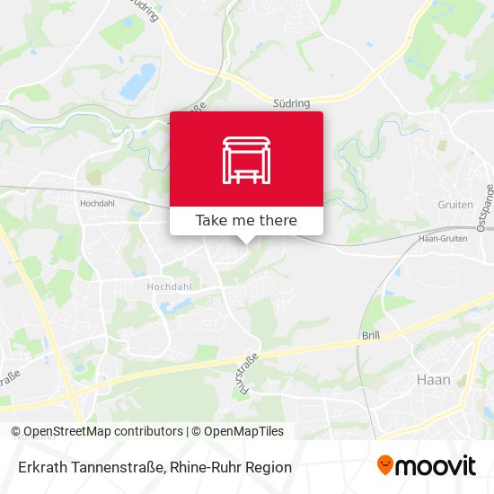 Erkrath Tannenstraße map