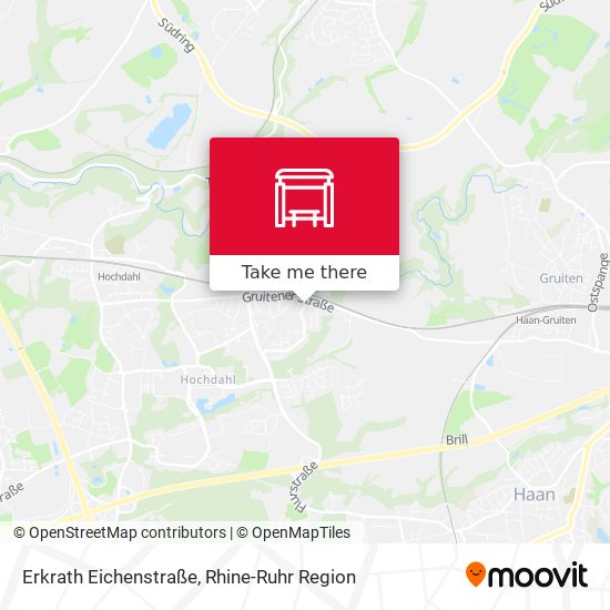 Erkrath Eichenstraße map