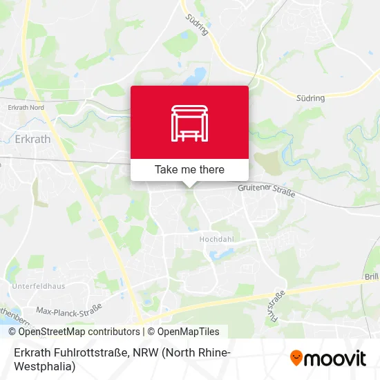 Erkrath Fuhlrottstraße map