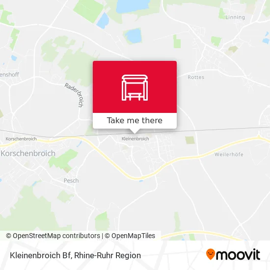 Карта Kleinenbroich Bf