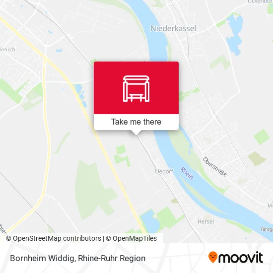 Карта Bornheim Widdig