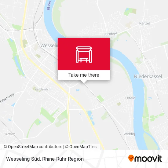 Карта Wesseling Süd