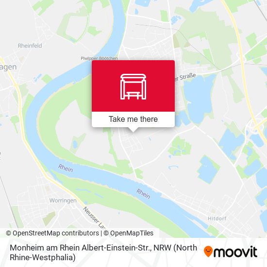Карта Monheim am Rhein Albert-Einstein-Str.