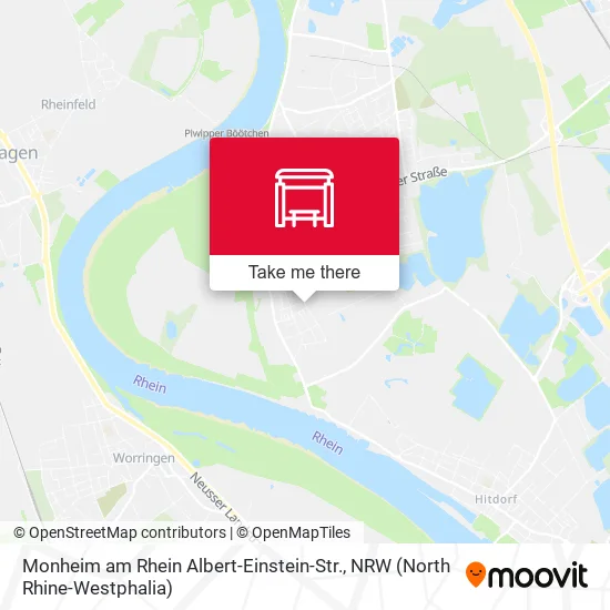 Карта Monheim am Rhein Albert-Einstein-Str.