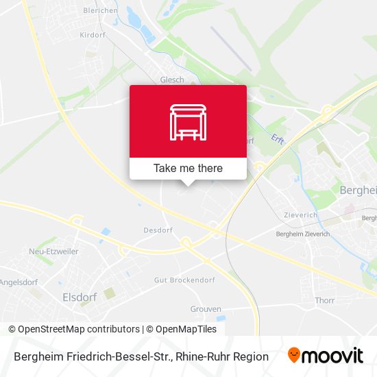 Bergheim Friedrich-Bessel-Str. map