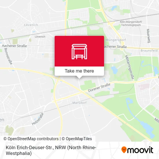 Карта Köln Erich-Deuser-Str.