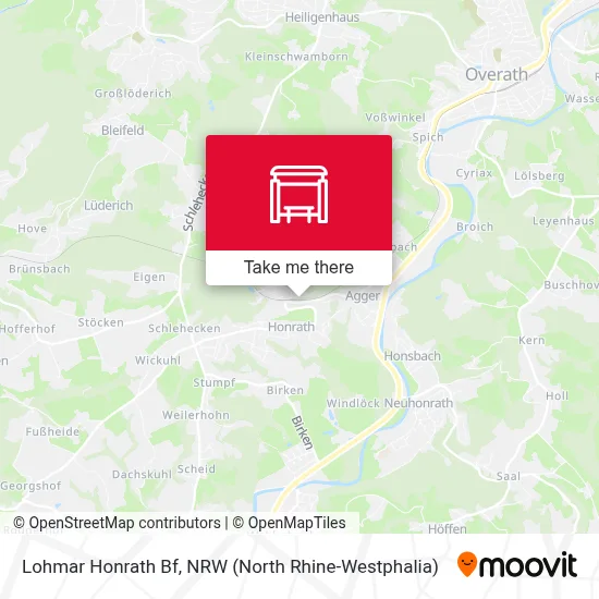 Lohmar Honrath Bf map