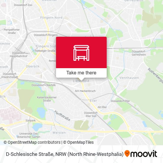 D-Schlesische Straße map