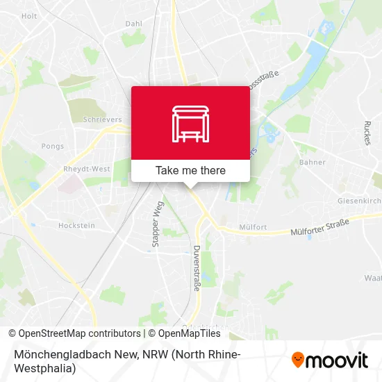 Mönchengladbach New map