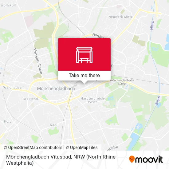 Карта Mönchengladbach Vitusbad