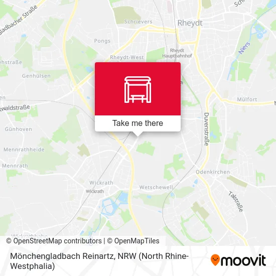 Карта Mönchengladbach Reinartz