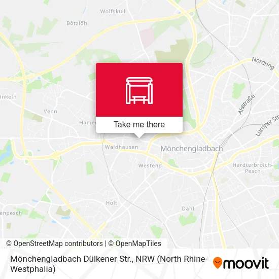 Карта Mönchengladbach Dülkener Str.