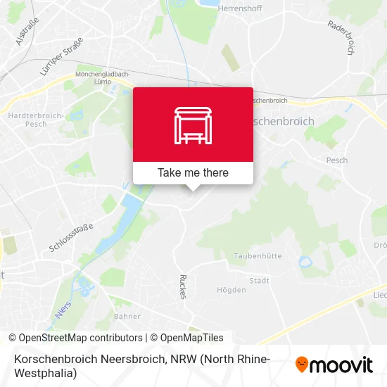 Korschenbroich Neersbroich map