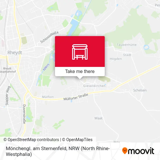 Карта Mönchengl. am Sternenfeld