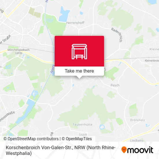 Карта Korschenbroich Von-Galen-Str.