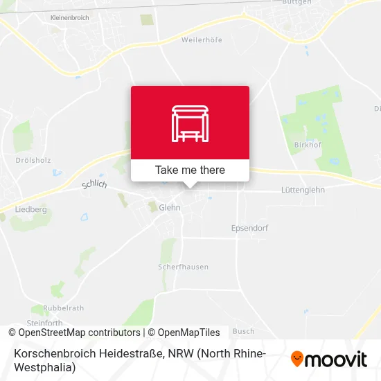 Korschenbroich Heidestraße map