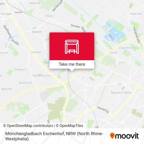 Карта Mönchengladbach Eschenhof