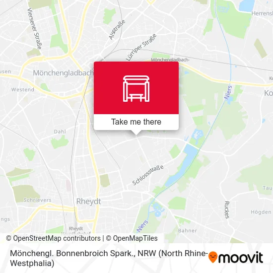 Карта Mönchengl. Bonnenbroich Spark.