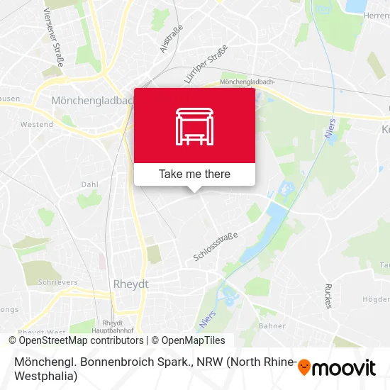 Карта Mönchengl. Bonnenbroich Spark.