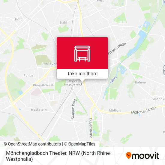 Карта Mönchengladbach Theater