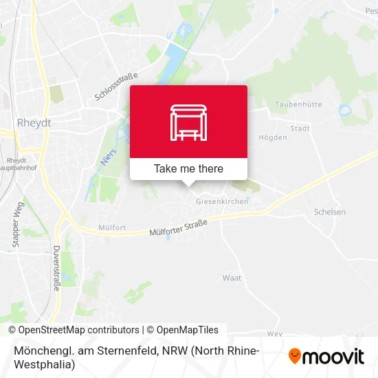 Карта Mönchengl. am Sternenfeld