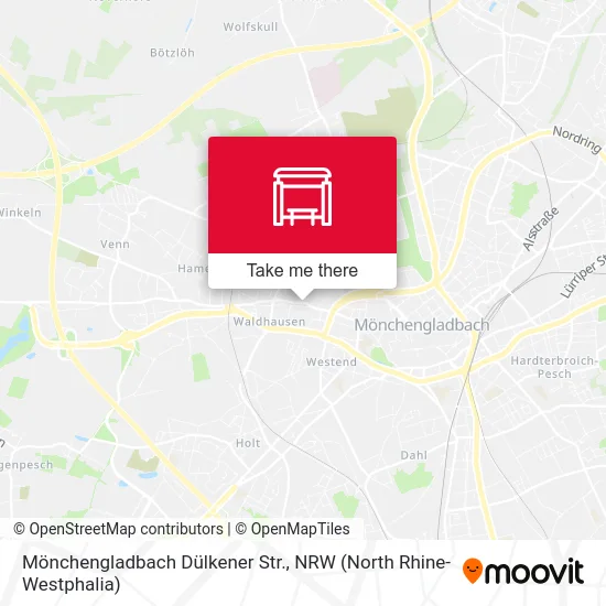 Карта Mönchengladbach Dülkener Str.