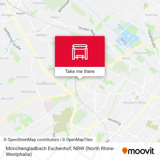 Карта Mönchengladbach Eschenhof